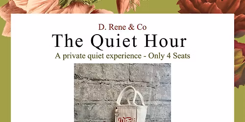 The Quiet Hour: Wine Bag Painting Experience (Roselle Canvas Wine Bag) \u2013 LV