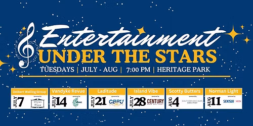 Entertainment Under the Stars - Island Vibe
