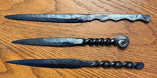 Blacksmithing: \u201cLetter Opener\u201d