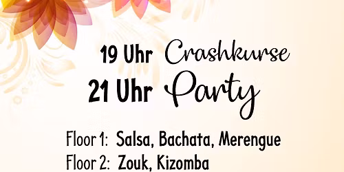 Salsa & Zouk Party mit Crashkursen