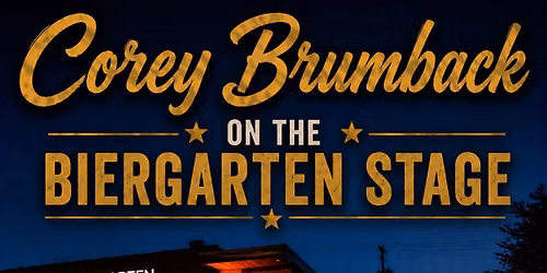 Corey Brumback - On Stage @ Dog Haus Biergarten