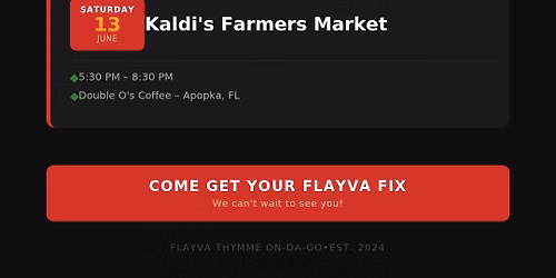 Flayva Thymme Kitchen Pop In