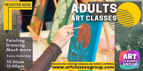 Adult Art Classes \u2013 Painting & Drawing (All Levels) | Saturdays