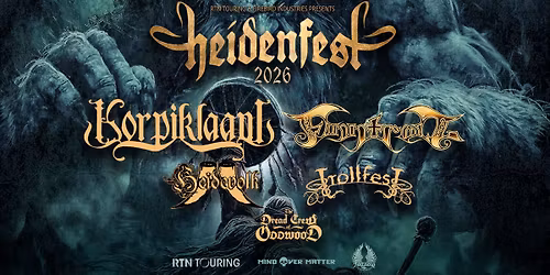 HEIDENFEST | KORPIKLAANI - FINNTROLL - HEIDEVOLK - TROLLFEST - THE DREAD CREW OF ODDWOOD || VIENNA