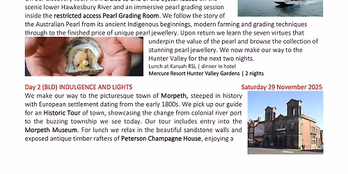 Christmas Magic & Gourmet Delights in the Hunter Valley