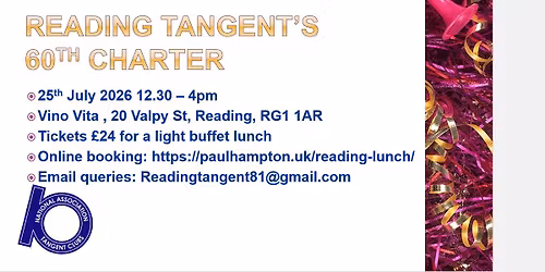 Reading Tangent's 60th Charter