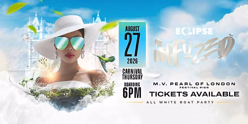 INFUZED All White Boat Party - Carnival Thursday