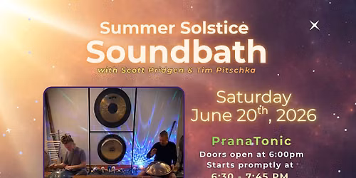 Summer Solstice SoundBath
