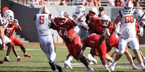 Parking Virginia Tech Hokies at NC State Wolfpack Wrestling