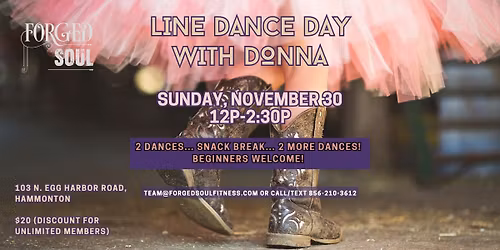 Holiday Line Dance w\/ Donna!