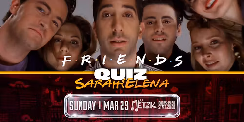 FRIENDS QUIZ vol.14 - \u0411\u0430\u0440 \u041f\u0435\u0442\u044a\u043a - 29.03.2026