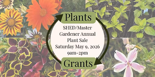SHED\/Master Gardener Plant Sale 2026