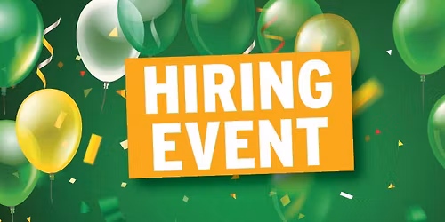 Hiring Event!