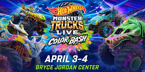 Hot Wheels Monster Trucks Live Color Bash at Vystar Veterans Memorial Arena