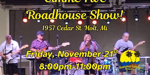 Gimme Five Roadhouse show at Summerlands Brweing Company