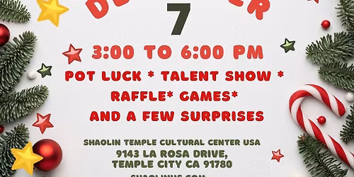 2025 Year End holiday Party