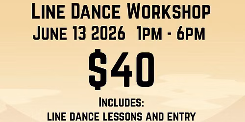WE Line Dance Workshop at 8 Seconds