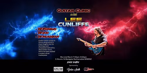 Guitar Clinic with Lee Cunliffe