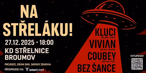 Na St\u0159el\u00e1ku! Vivian, Coubey, Kluci, Bez \u0160ance