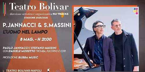 L'UOMO NEL LAMPO - Paolo Jannacci & Stefano Massini | Teatro Bolivar | NA