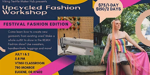 Upcycled Festival Fashion Camp