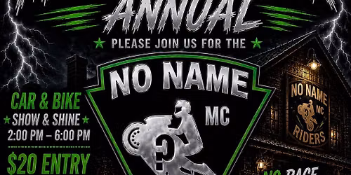 No Name Riders Mother Chapter Annual \/ Car &Bike Show and Shine
