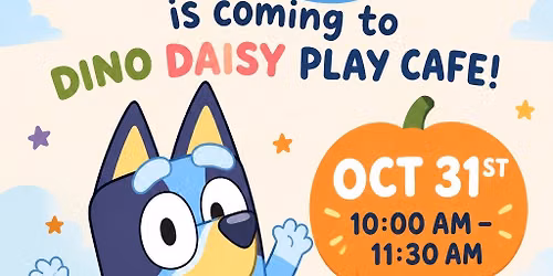 Come meet Bluey \ud83e\udd29