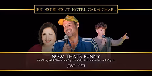 NOW THAT'S FUNNY: Headlining Nick Cobb