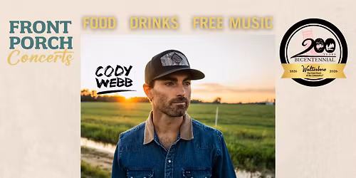 Front Porch Concert: Cody Webb