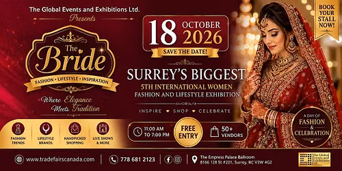 The Bride - 5th International Women Fashion and Lifestyle Exhibition