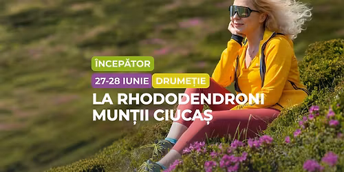 Drume\u021bie \u00eencep\u0103tor: Rhododenron \u00een Mun\u021bii Ciuca\u0219 