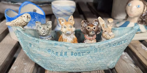 Clay Gargoyles, fairies and animals