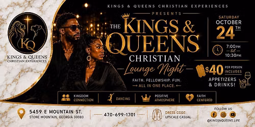 Kings & Queens Christian Lounge Night