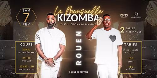 La Mensuelle Kizomba \u00e0 La Descarga