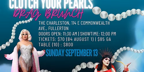 Drag Brunch - Clutch Your Pearls