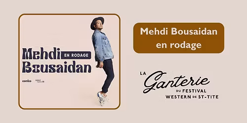 Mehdi Bousaidan (en rodage)