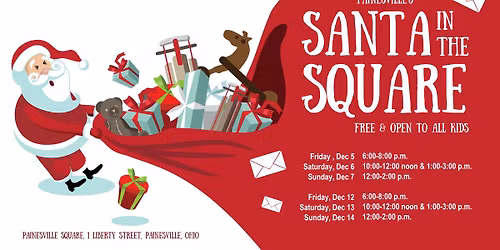 Painesville's Santa in the Square