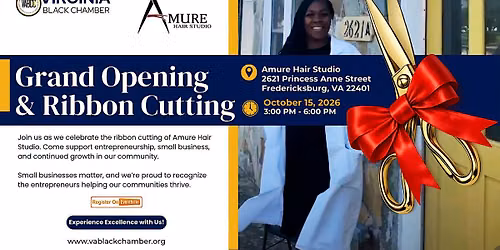 Ribbon Cutting: Amure Hair Salon