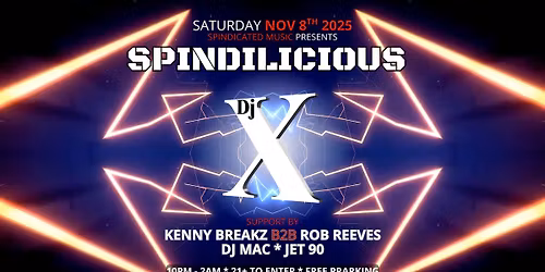 Spindilicious Featuring the Xquizit DJ X