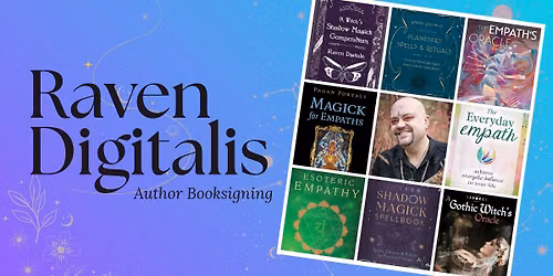Author Booksigning Featuring Raven Digitalis
