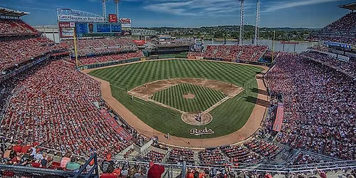 Cincinnati Baseball Fan Patio Party at Great American Ball Park