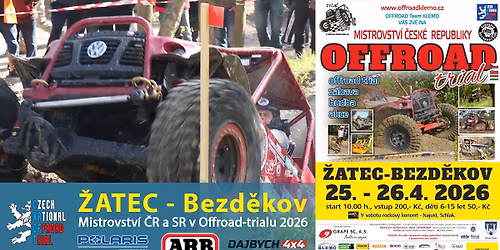 \u017dATEC Bezd\u011bkov 2026 - 1. z\u00e1vod M\u010cR+MSR v Offroad-trialu