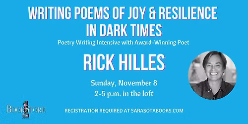 Poetry Writing Intensive w\/ Award-Winning Poet Rick Hilles