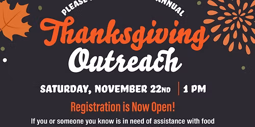 Thanksgiving Food Basket Outreach