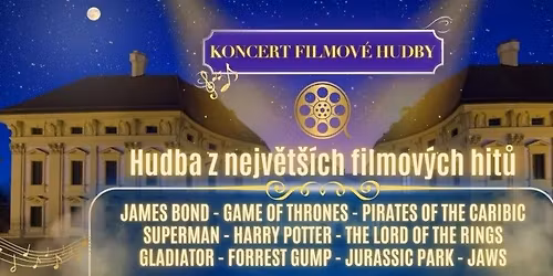 Koncert Filmov\u00e9 Hudby Tour - Praha