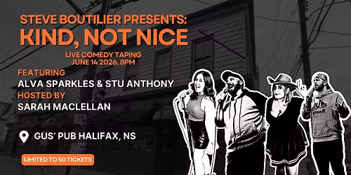 Steve Boutilier: "Kind, Not Nice" | Live Comedy Special Taping at Gus's Pub