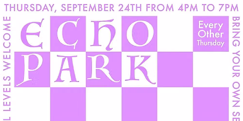 Echo Park Chess Club at Heavy Manners Library (9\/24)