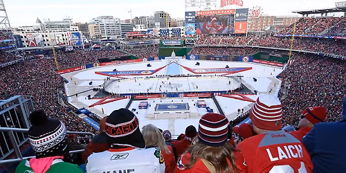 Parking Washington Capitals at Chicago Blackhawks