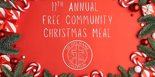 11th Annual  Free Community Christmas Meal