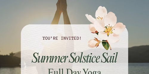 Summer Solstice Sail: Full Day Yoga Boating Retreat 
